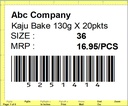 Tally TDL Barcode Module