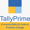 Tally TDL E-Invoice Bills Qr Code in Position Change