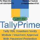 Tally TDL Vouchers Verify Module l Vouchers Approval With Password Protection