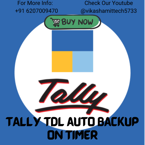 Tally TDL Auto Backup On Timer 