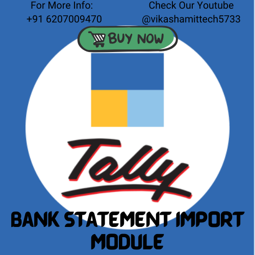 Tally TDL Bank Statement Import Module