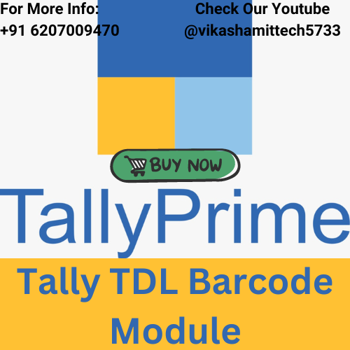 Tally TDL Barcode Module